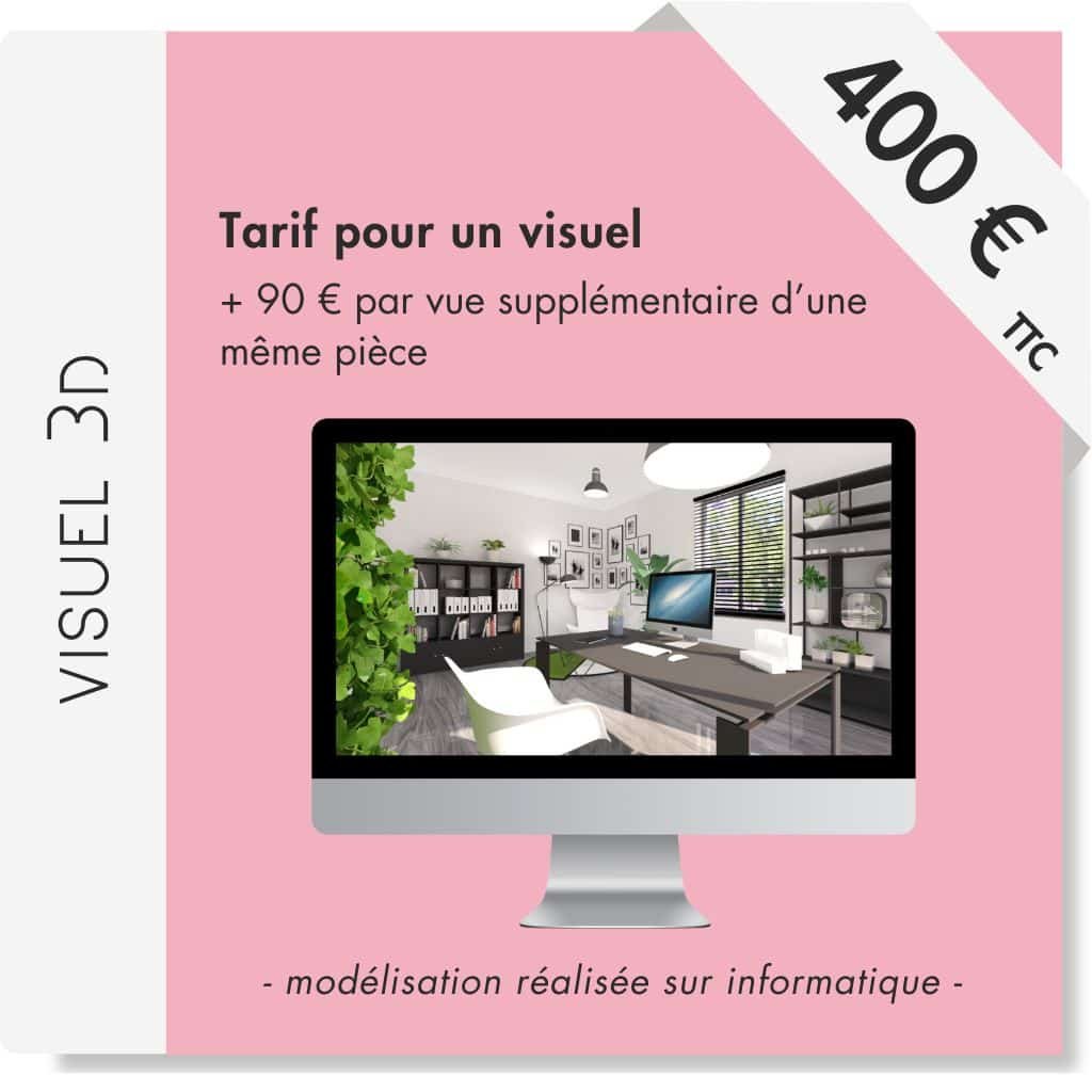 123design - Architecte d'intérieur - Design intérieur - Bordeaux - forfait visuel 3D / modélisation intérieur 3D / projection 3D / tarif fixe