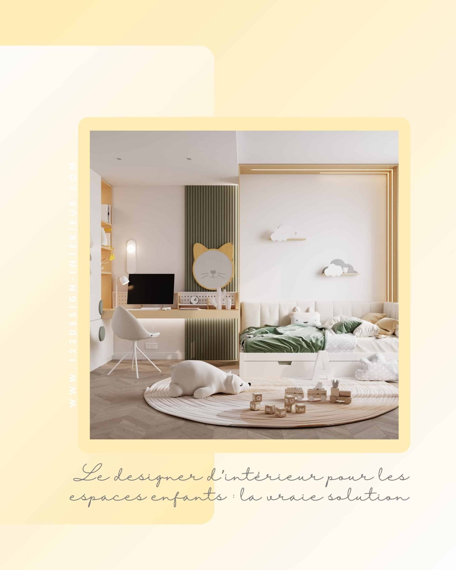 Le designer d’interieur pour les espaces enfants : la vraie solution